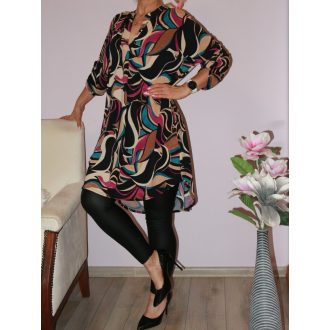 Mintás hátulja hosszabb ingtunika!   XL-3XL