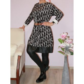D betűs,latex aljú,öves,A vonalú,plüss tunika! L-XL