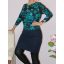 Rózsás,denevérujjas tunika/ruha !  L-XXL