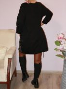Flitteres,bőrbetétes  tunika!  L-XXL
