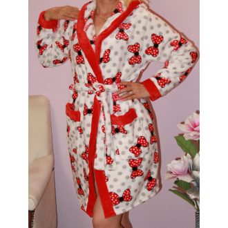  Pöttyös masnis,kapucnis,zsebes,pihe-puha köntös ! 2XL