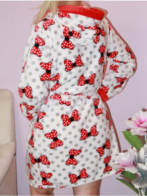  Pöttyös masnis,kapucnis,zsebes,pihe-puha köntös ! 2XL