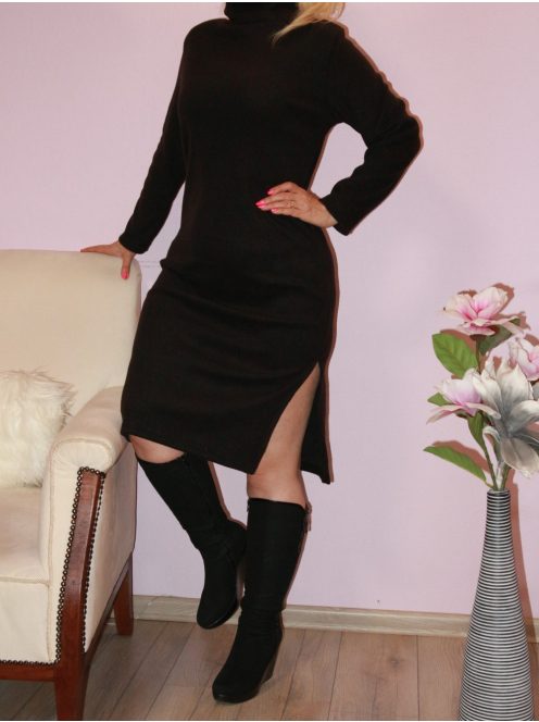 Garbós,puhaanyagú,oldala felsliccelt ruha!  M-XL