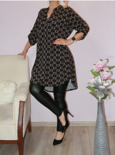 Mintás,hátulja hosszabb ingtunika!   XL-3XL