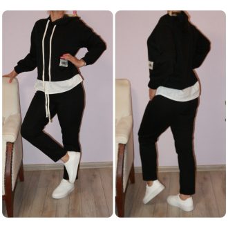 Kapucnis,zsebes,puhaanyagú szabadidőruha !   L-XL