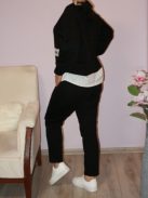 Kapucnis,zsebes,puhaanyagú szabadidőruha !   L-XL