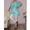 Mintás, lepel tunika! türkiz M-XL