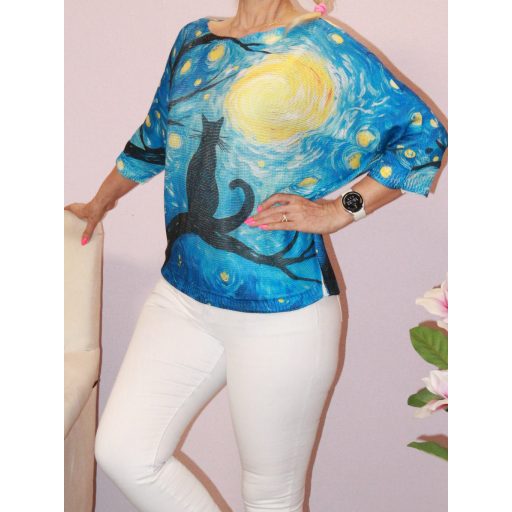 Cicás,denevérujjas,cérnakötött felső!  L-XXL