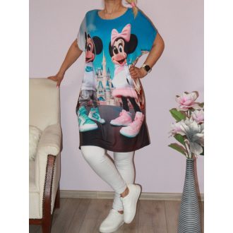 Egérke páros,mintás tunika !   XXL-3XL