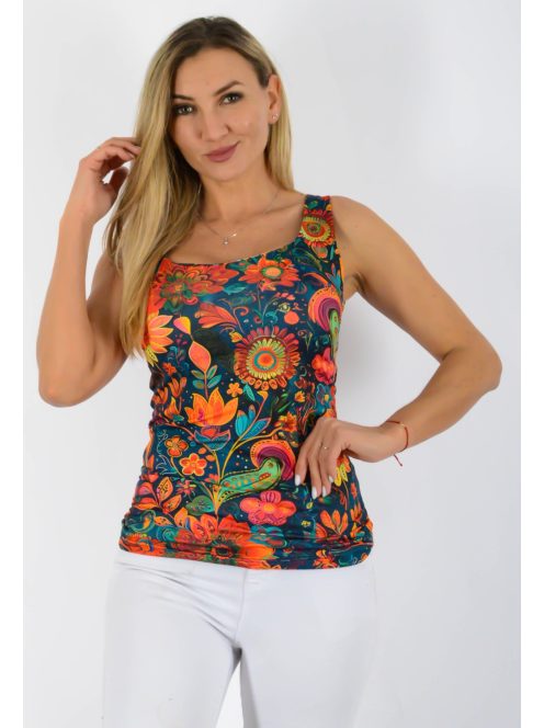Virág mintás trikó!  L-XXL