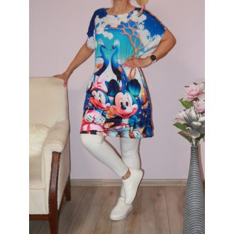 Egérke páros,pávás tunika !  XXL-3XL