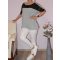 Gombdíszes,latex betétes ,gumis aljú felső! szürke XL-3XL
