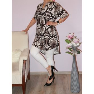 Mintás hátulja hosszabb ingtunika!   XL-3XL