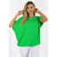 Egyszínű,lenge,gumis aljú felső ! zöld L-XXL