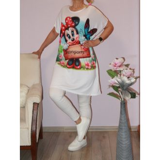 Egérkés, lepkés,mintás tunika !  XXL-3XL