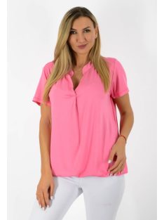   Egyszínű, ingfazonú ,gumis aljú felső! rózsaszín L-XXL