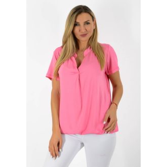   Egyszínű, ingfazonú ,gumis aljú felső! rózsaszín L-XXL