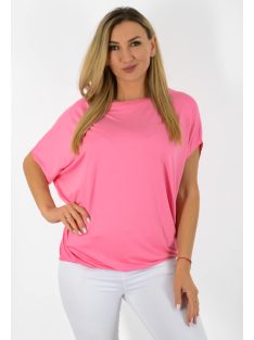 Egyszínű,lenge,gumis aljú felső ! rózsaszín L-XXL