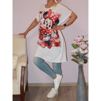 Egérkés, szívecskés,mintás tunika !  XXL-3XL