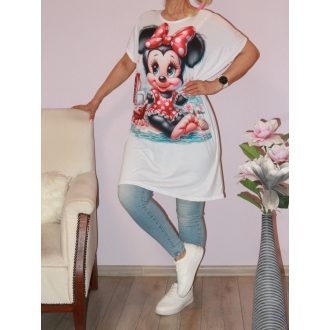 Egérkés kagylós ,mintás tunika !  XXL-3XL