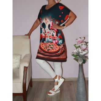 Egérkés, mintás tunika !  XXL-3XL