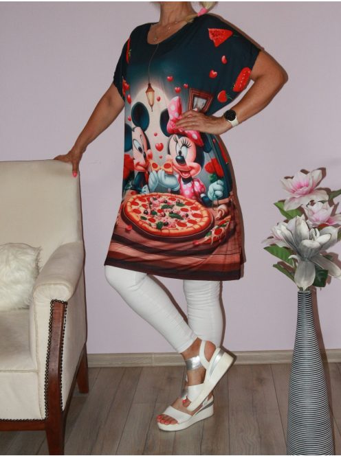 Egérkés, mintás tunika !  XXL-3XL