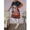 Egérkés, mintás tunika !  XXL-3XL