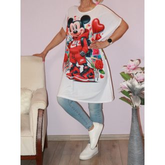 Egérkés mintás tunika !  XXL-3XL