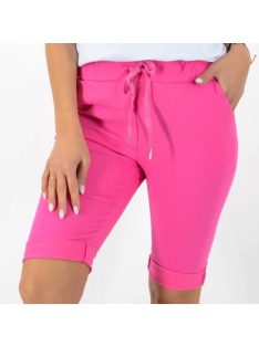 Zsebes,gumis derekú capri nadrág! pink L-XXL