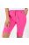Zsebes,gumis derekú capri nadrág! pink L-XXL