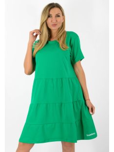 Kereknyakú A vonalú ruha ! zöld XL-XXL