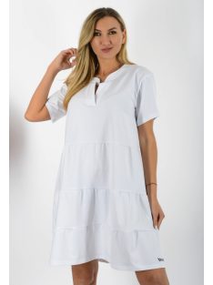 Ingnyakú A vonalú ruha ! fehér XL-XXL
