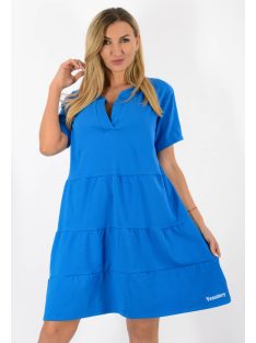 Ingnyakú A vonalú ruha ! királykék XL-XXL