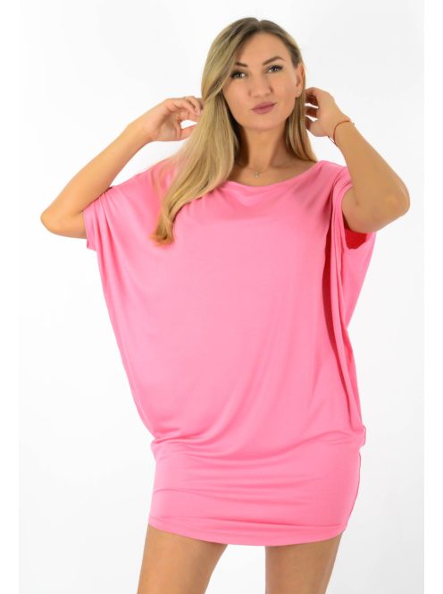 Egyszínű lenge tunika! magenta L-XXL
