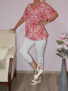  Mintás nyitott vállú 3/4-es leggingszes szett ! XL-XXL