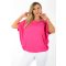 Egyszínű,lenge,gumis aljú felső ! pink L-XXL