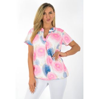 Mintás, ingfazonú ,gumis aljú felső!  L-XXL