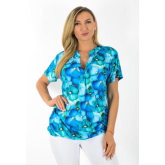Virágos, ingfazonú ,gumis aljú felső!  L-XXL