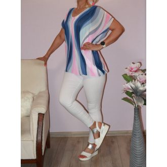 Mintás,gumis aljú, muszlin felső!  L-XXL