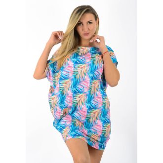 Trópusi leveles,aszimmetrikus, lenge tunika!  L-XXL