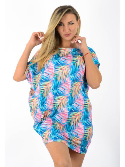 Trópusi leveles,aszimmetrikus, lenge tunika!  L-XXL