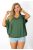 V nyakú,aszimmetrikus,gumis aljjú felső ! khaki L-XXL