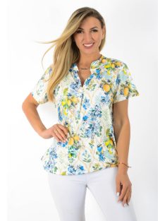   Citrom mintás,virágos,ingfazonú ,gumis aljú felső!  L-XXL