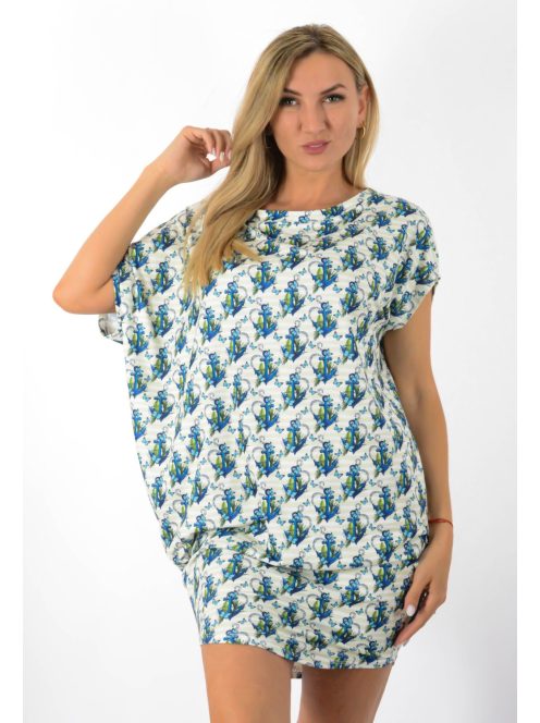 Horgonyos,aszimmetrikus, lenge tunika!  L-XXL