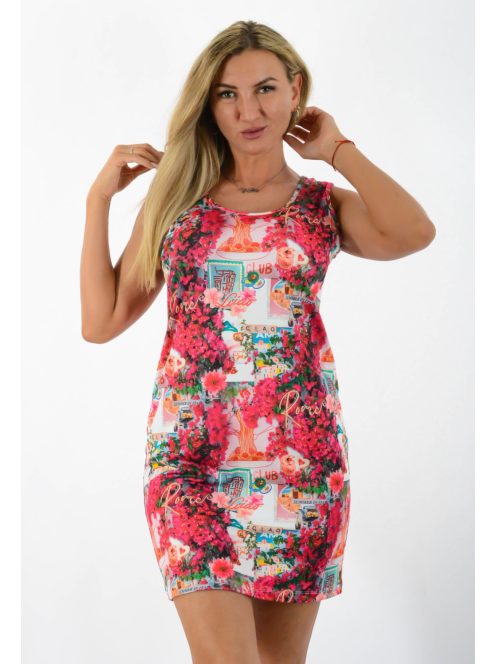 Virágos trikóruha !   S-XL