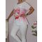Cseresznyés,virágos felső !  L-XXL