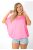 Egyszínű,lenge,gumis aljú felső ! rzsaszín L-XXL