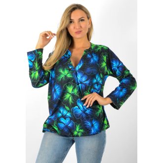 Virágos, ingfazonú ,gumis aljú felső!   L-XXL