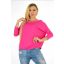 Egyszínű,lenge,gumis aljú felső ! királykék L-XXL