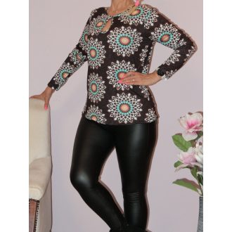 Mandala mintás,csepp kivágású  felső!  L-XL Mandala mintás,csepp kivágású  felső!  L-XL